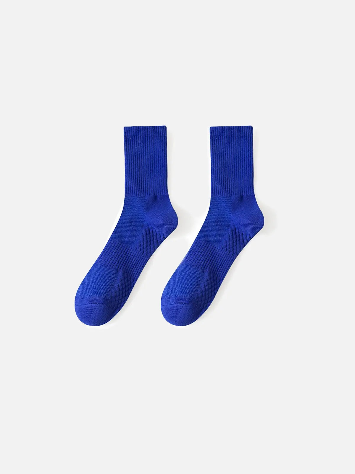 Men's Extended Size Athletic Crew Socks 4-Pack Eleven Oasis