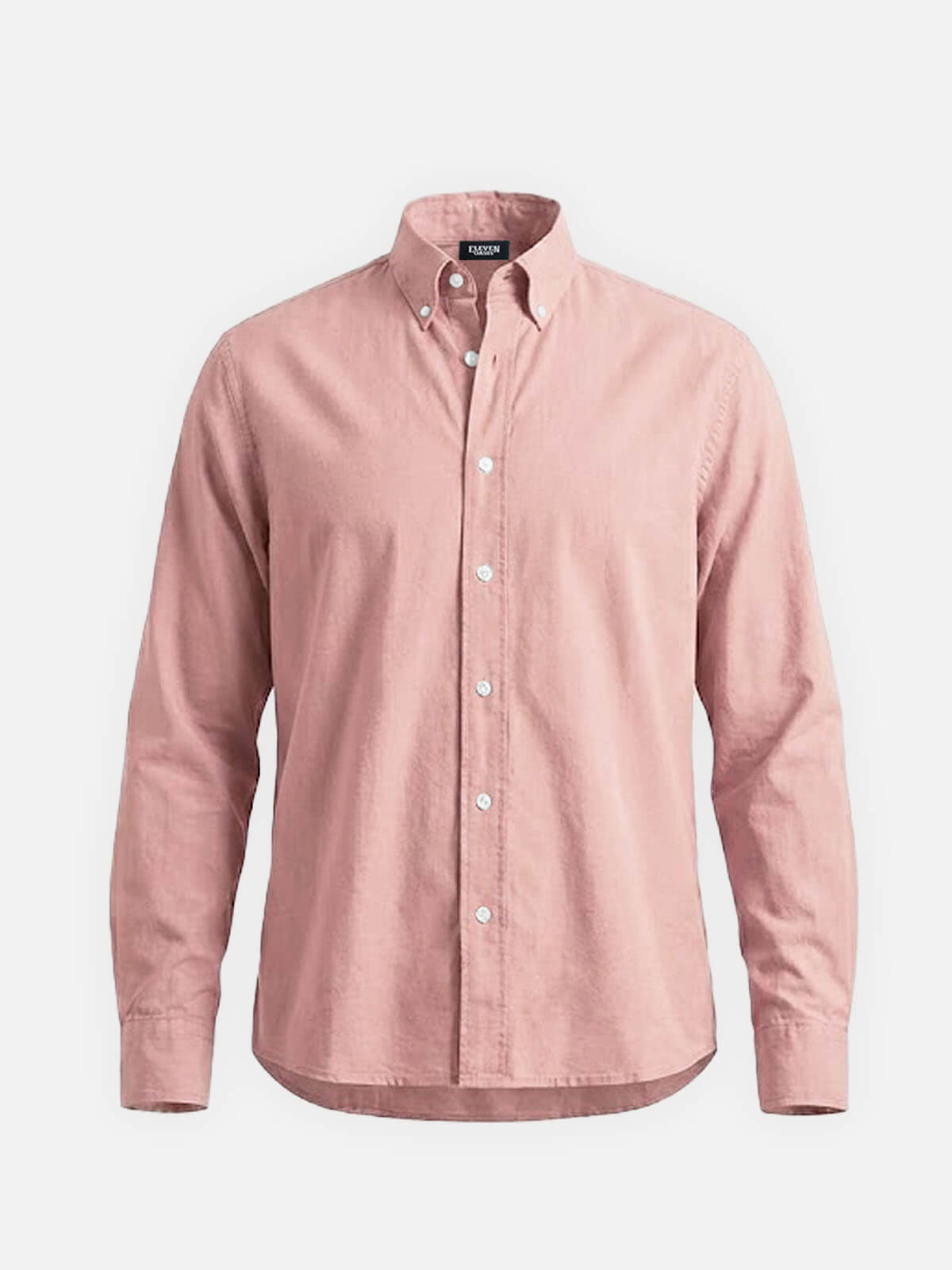 Men's Classic Cotton Button Down Long Sleeve Shirt ElevenOasis