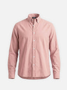 Men's Classic Cotton Button Down Long Sleeve Shirt ElevenOasis