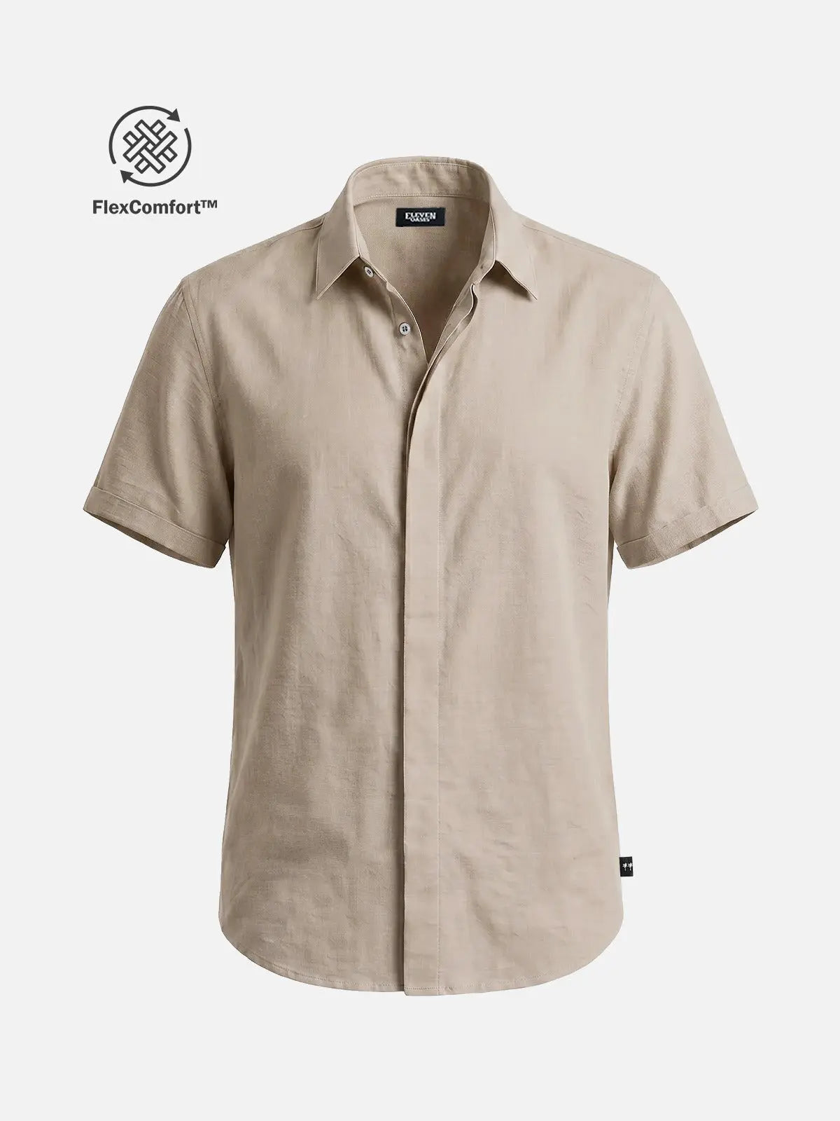 Men's FlexComfort™ Classic Short Sleeve Shirt ElevenOasis