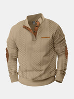 Men's Cable Knit Pullover Sweater ElevenOasis