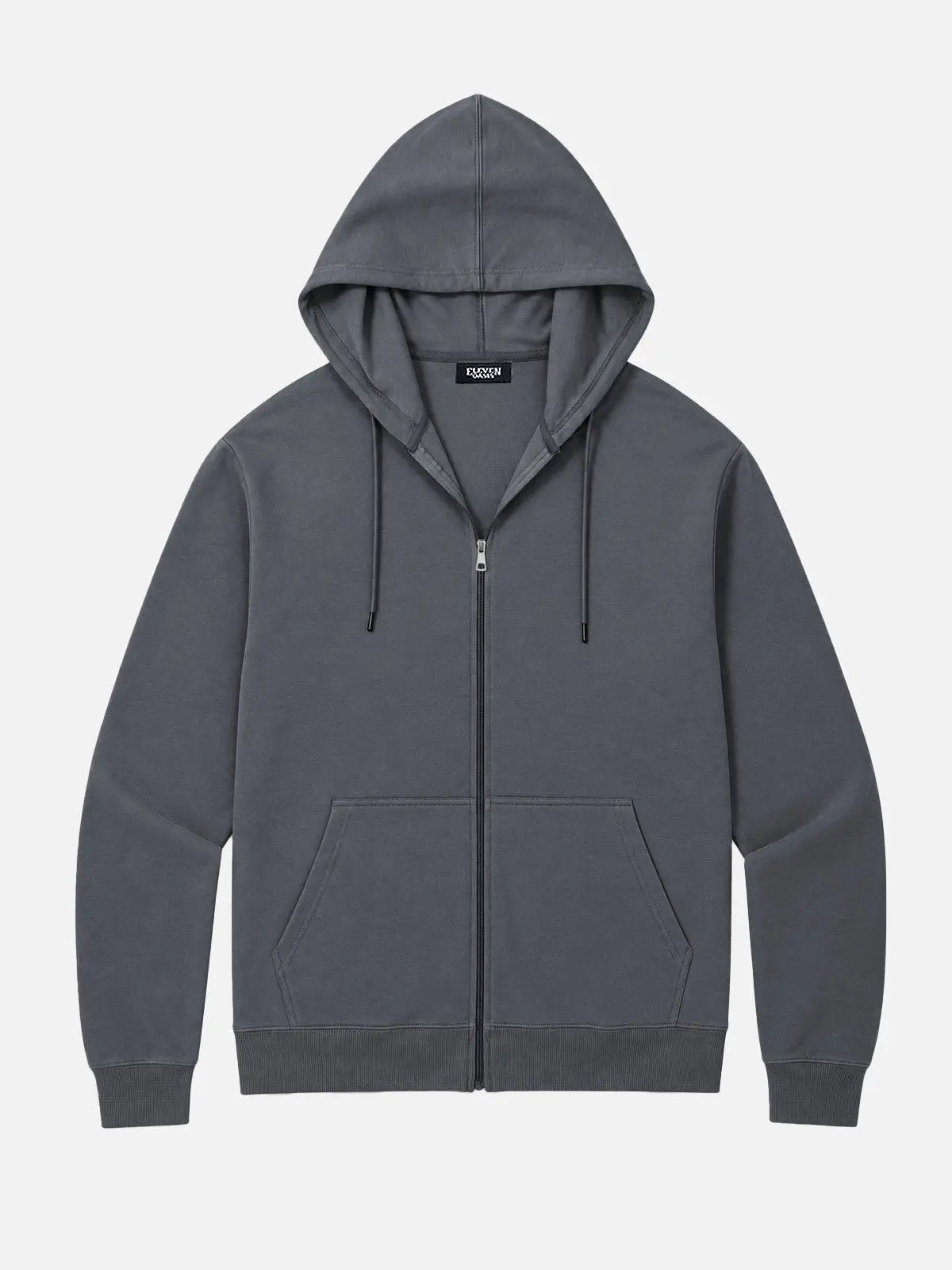 Men's Cotton-Blend Relaxed Fit Full-Zip Hoodie