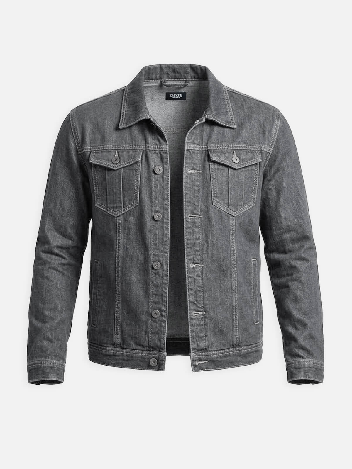 Men's Classic Slim Fit Denim Jacket Eleven Oasis
