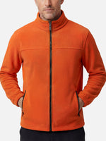 Men's Classic Fleece Zip-Up Jacket Eleven Oasis