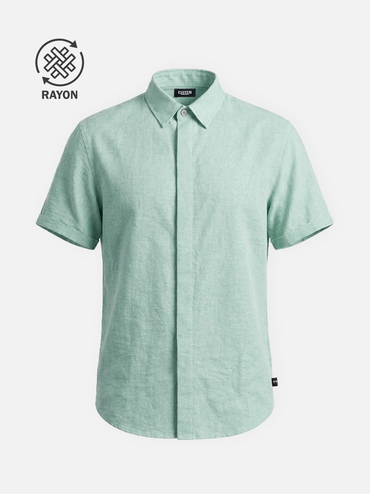 Men's Rayon Blend Classic Short Sleeve Shirt