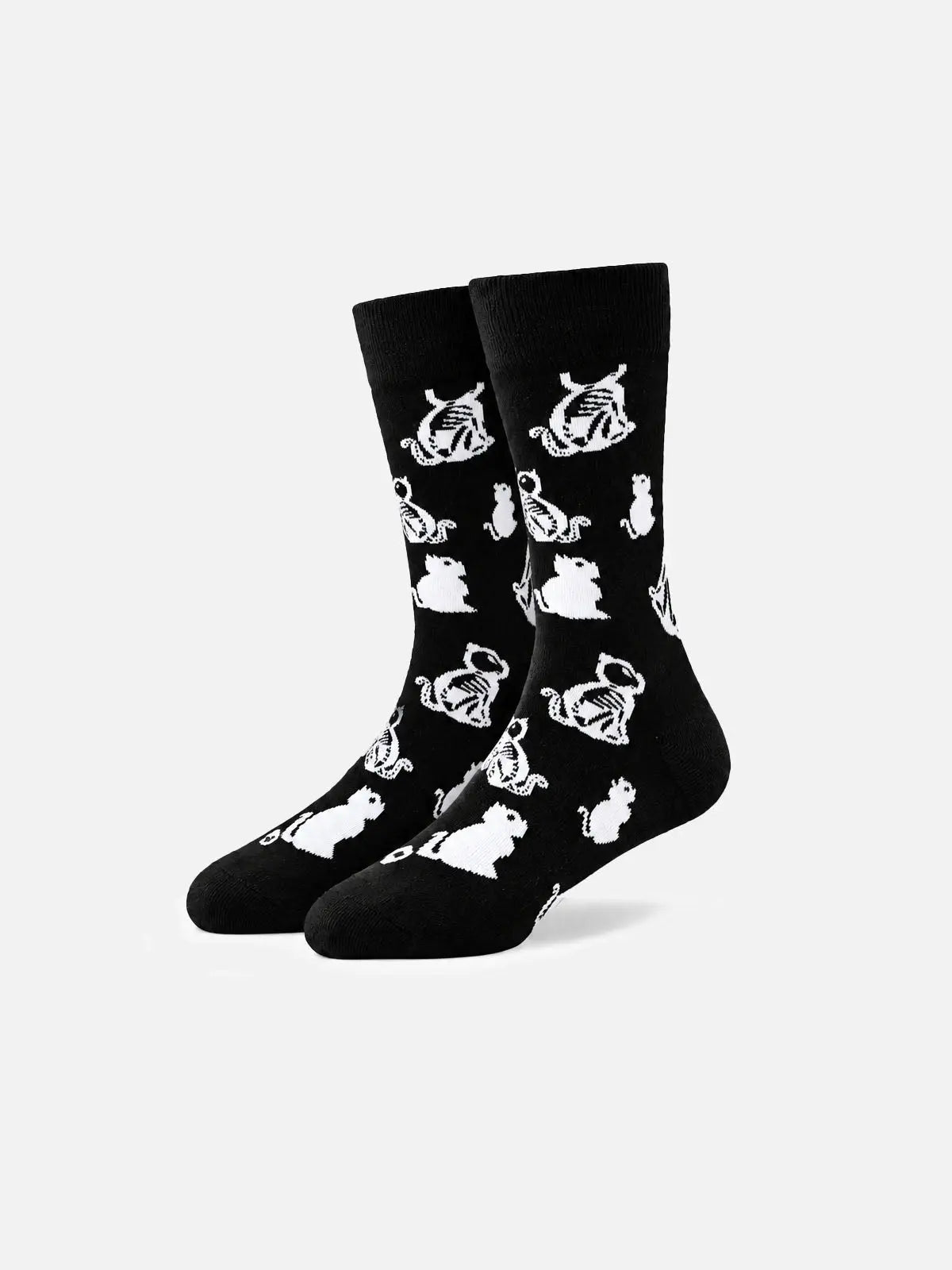 Men's Creepy Halloween Novelty Crew Socks