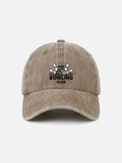 Customizable Washed Cotton Bowling Club Baseball Cap Eleven Oasis