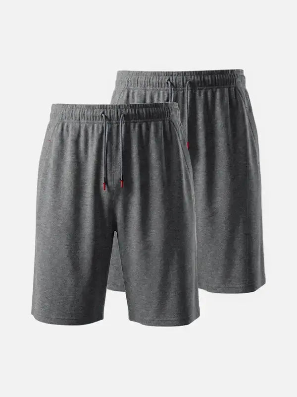 Men's Relaxed Fit Drawstring Lounge Shorts Big & Tall 