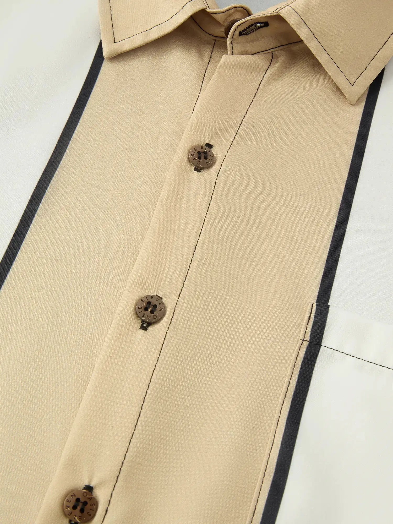 Men's Classic Bowling Short Sleeve Shirt ElevenOasis