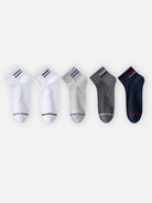 Men's Breathable Lightweight Ankle Socks 5-Pack Eleven Oasis