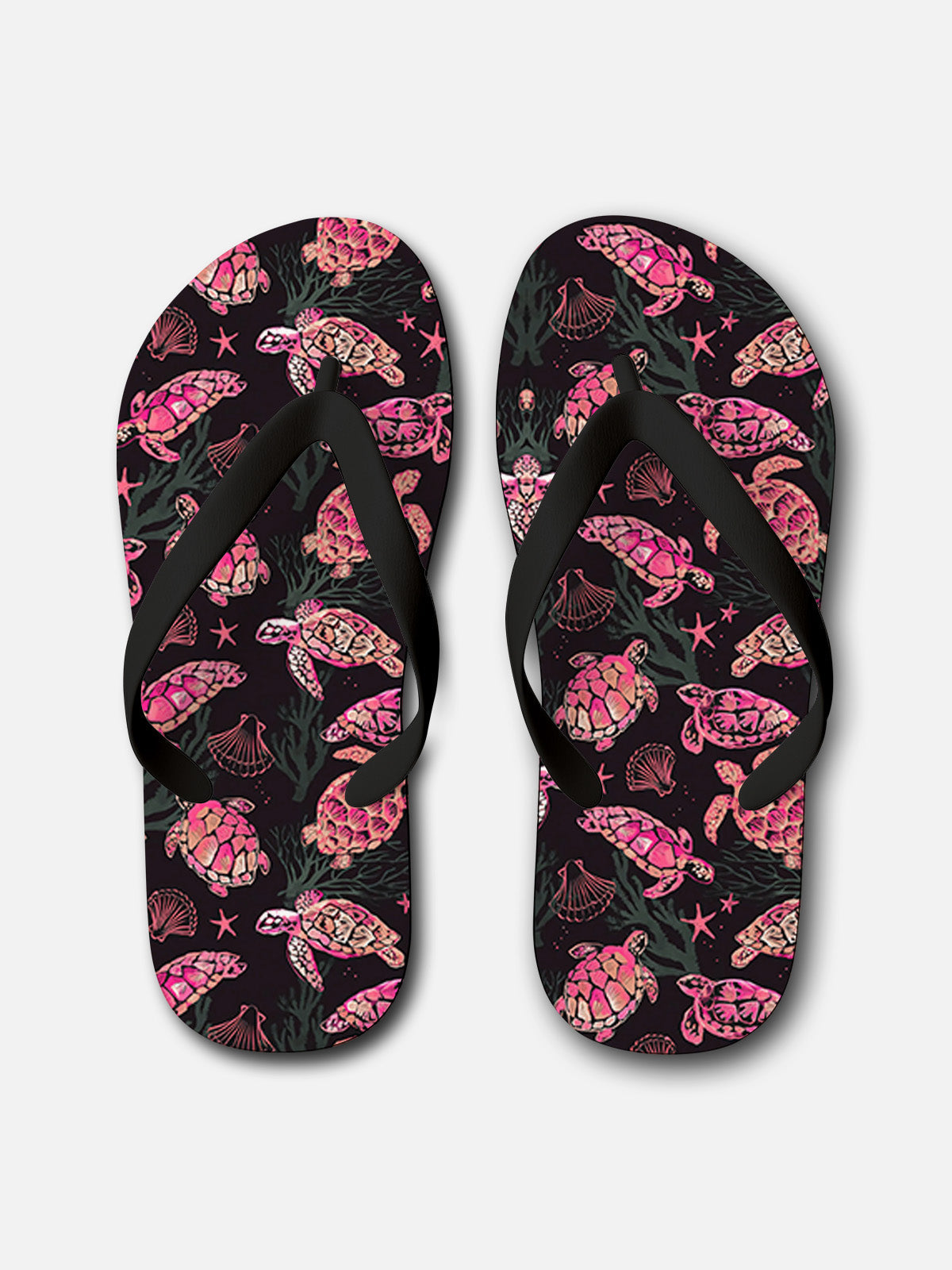 Men's Sea Turtle Flip Flops Eleven Oasis