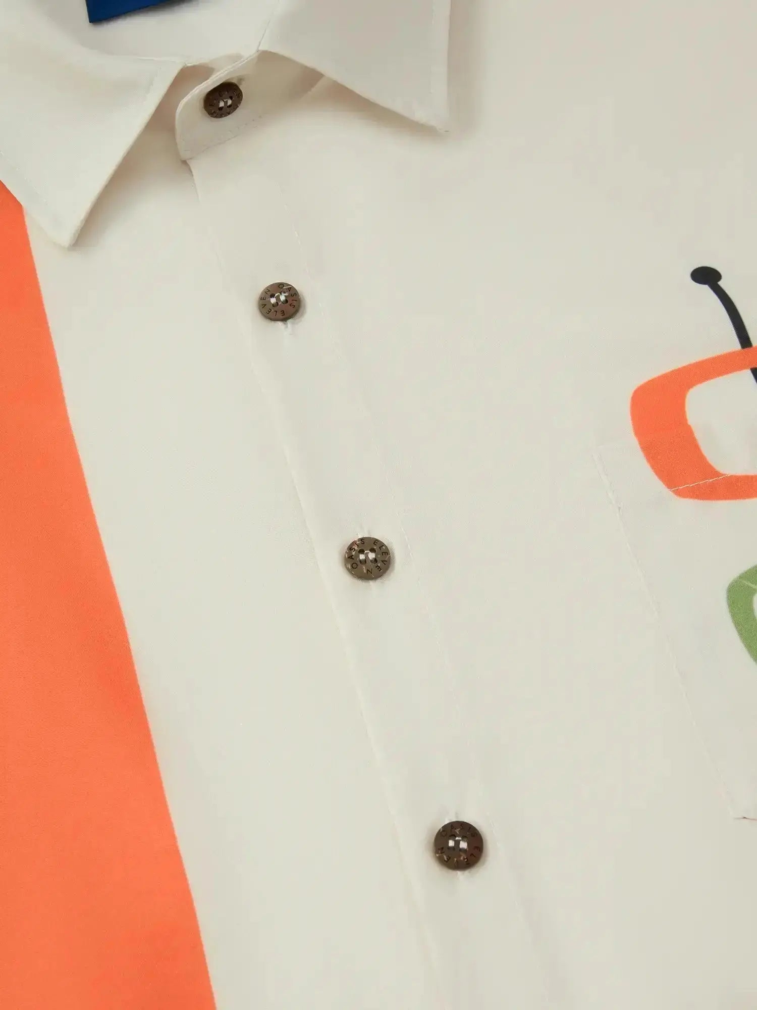 Men's Mid-Century Modern Atomic Bowling Short Sleeve Shirt ElevenOasis