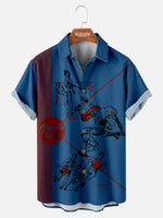 Men's Pee Chee Folder Front and Back Cover Nostalgia Shirt ElevenOasis