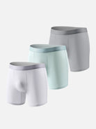 Men's Seamless Long-Leg Boxer Briefs Eleven Oasis