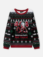 404 Christmas Spirit Not Found Ugly Christmas Sweatshirt Eleven Oasis