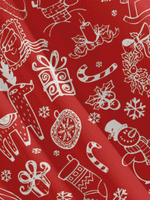 Christmas Patterns Snowman Tree Reindeer Red Short Sleeve Shirt, mens short sleeve shirts?¡§o?big and tall mens shirts?¡§o?short sleeve shirts for men?¡§o?mens 4xl shirts?¡§o?casual short sleeve shirts