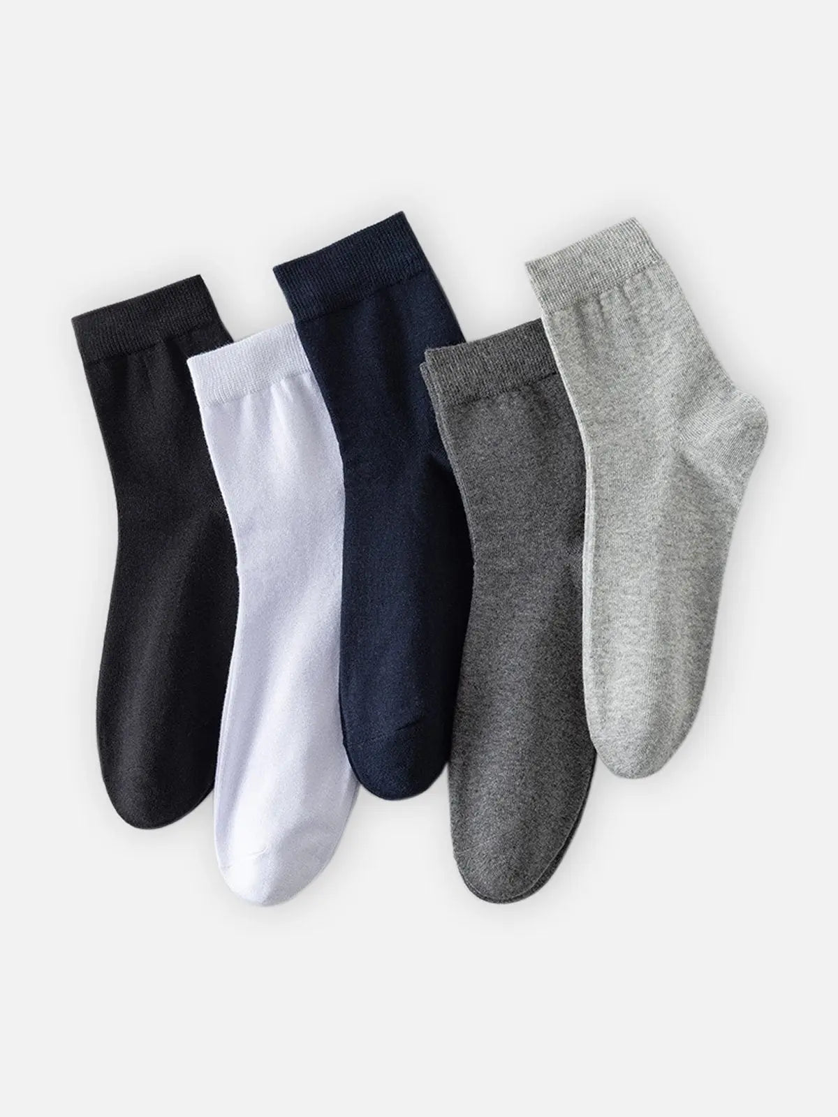 Men's Everyday Essential Crew Socks 5-Pack Eleven Oasis