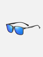 Contemporary Wayfarer Temple Accent Sunglasses Eleven Oasis