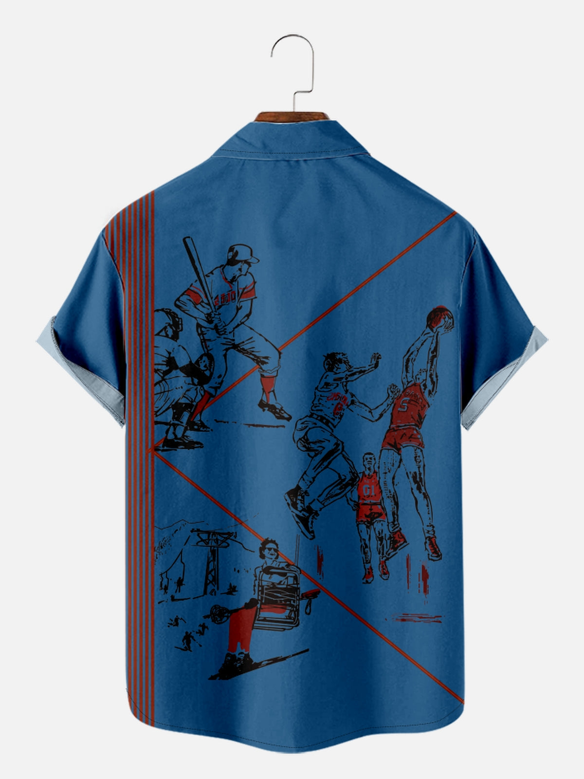 Men's Pee Chee Folder Back Cover Nostalgia Shirt Eleven Oasis