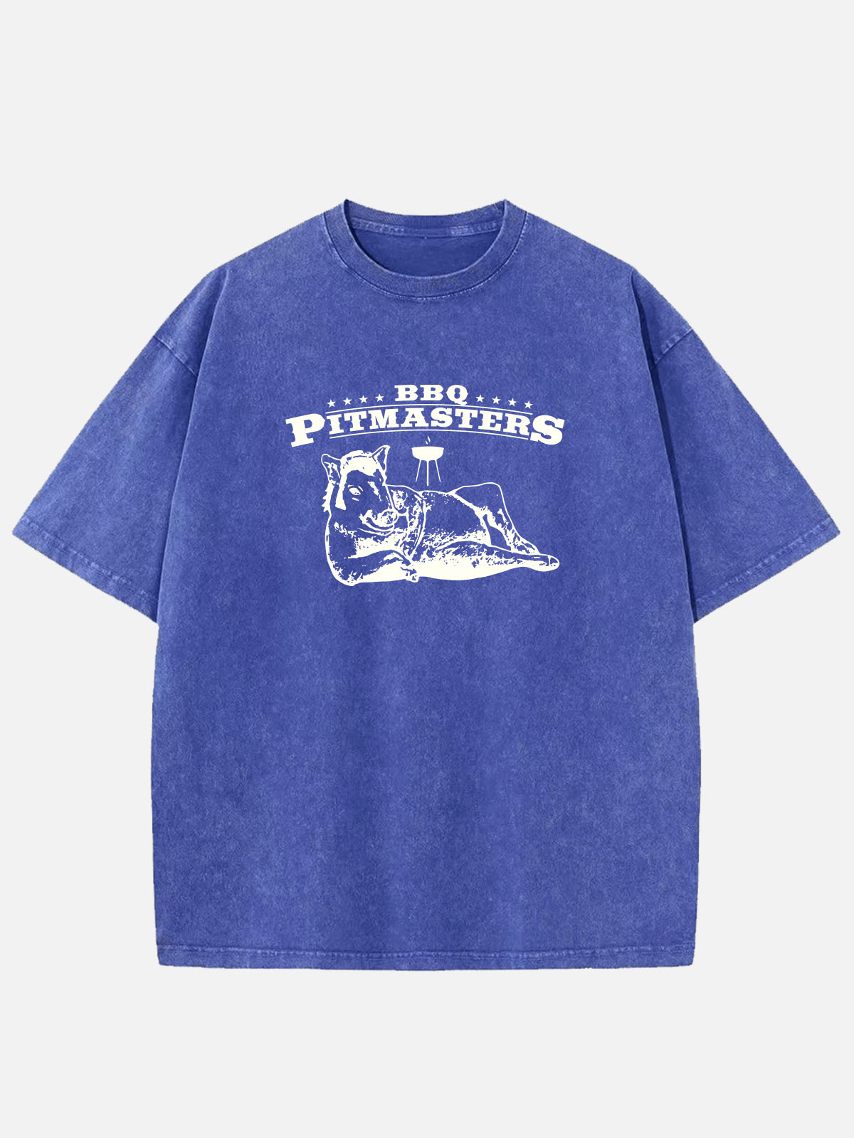 Men’s Food & Beverage Cotton Round Neck Short Sleeve T - Shirt BBQ Pitmasters Wild Boar Feral Flavor Eleven Oasis