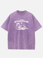 BBQ Pitmasters Sexy Wild Boar Acid Wash Cotton T-Shirt Eleven Oasis