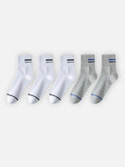 Men's All-Season Crew Socks 5-Pack Eleven Oasis