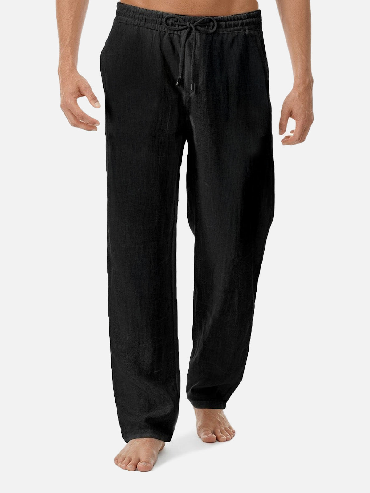 Men's Printed Solid Color Casual Long Pants ElevenOasis