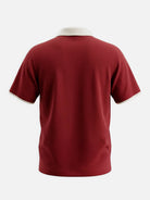 Men's Retro Contrast Collar Short Sleeve Polo Shirt Eleven Oasis