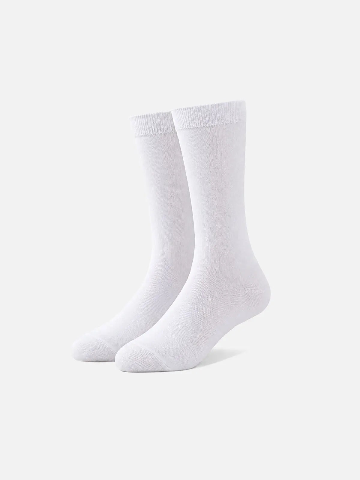Men's Cotton Extended Size Crew Socks