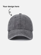 Customizable Washed Cotton Bowling Strike Baseball Cap ElevenOasis
