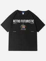 Eleven Oasis Retro Futuristic Vaporwave Cotton T-Shirt Eleven Oasis