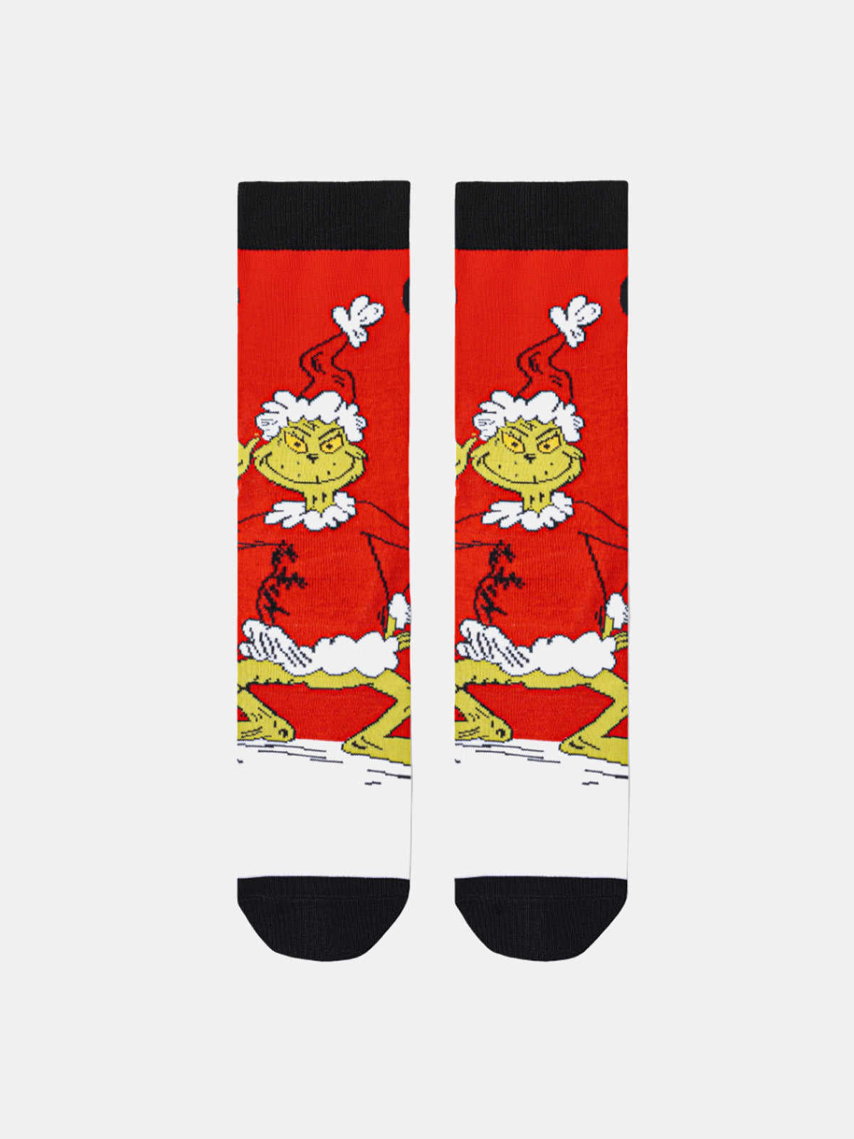 Classic Grinch Christmas Novelty Socks Eleven Oasis