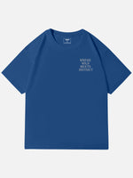 Where Wild Meets Instinct Graphic Cotton T-Shirt Eleven Oasis