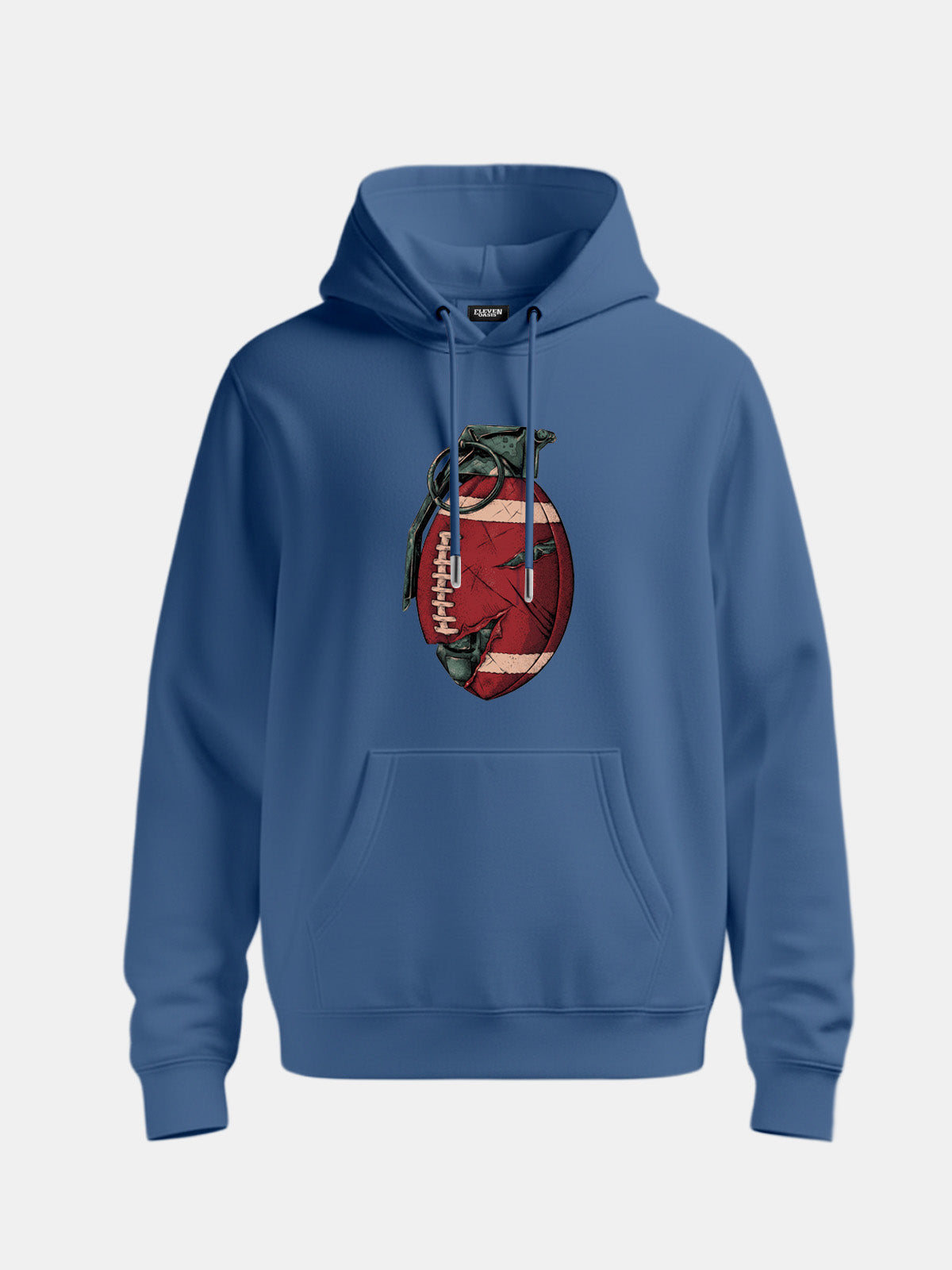 Explosive Football Graphic Hoodie Eleven Oasis