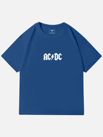 AC/DC Highway to Hell Rock Hand Vintage Band Cotton T-Shirt Eleven Oasis