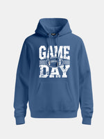Game Day Football Graphic Hoodie Eleven Oasis