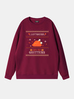 Leftovers Are For Quitters Thanksgiving Sweatshirt Eleven Oasis