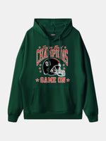 Super Bowl Champions Game On Football Hoodie Eleven Oasis