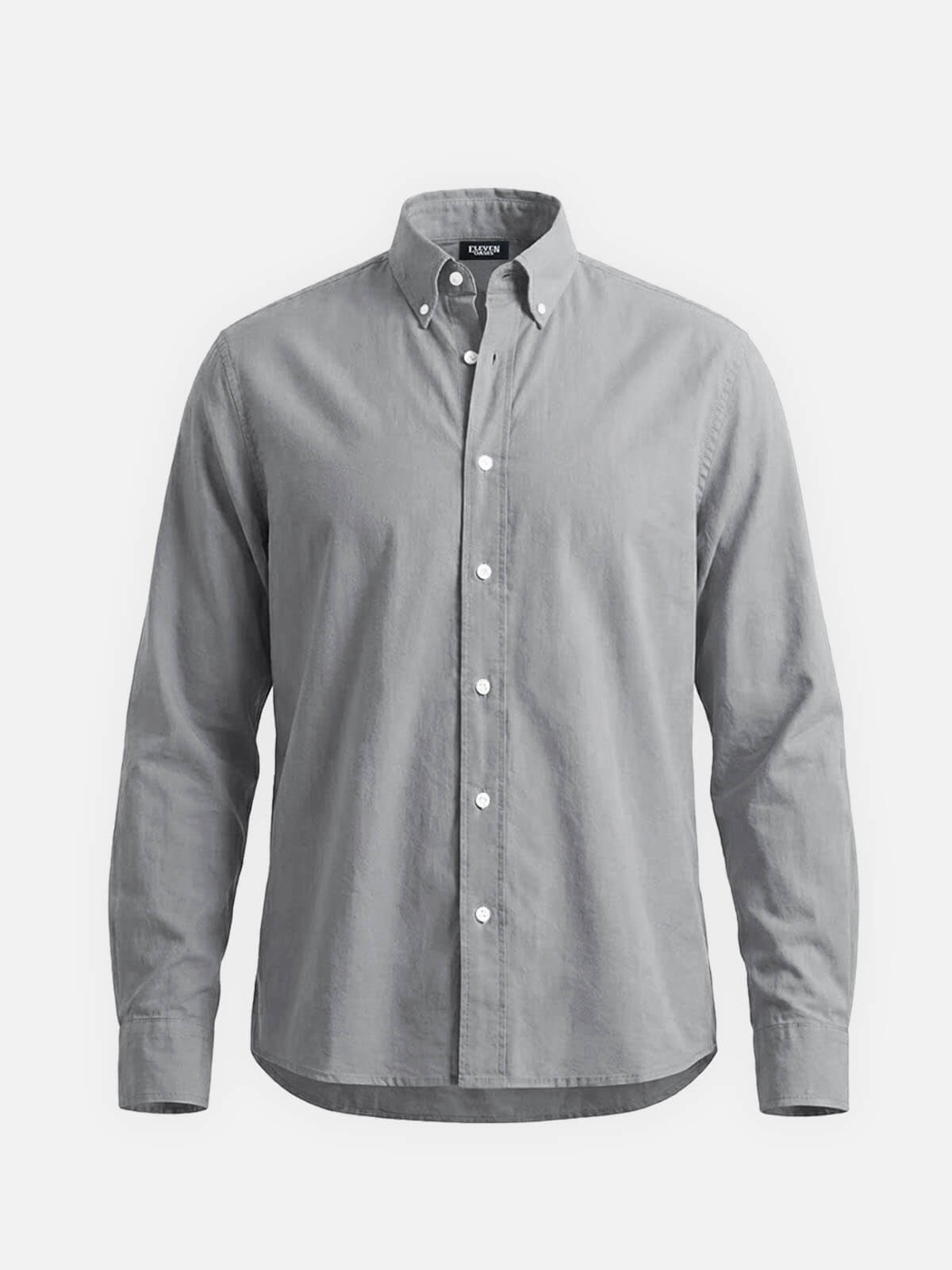 Men's Classic Cotton Button Down Long Sleeve Shirt ElevenOasis