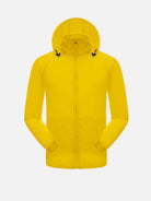 Men's Slim Fit Packable Hooded Outdoor Jacket Eleven Oasis
