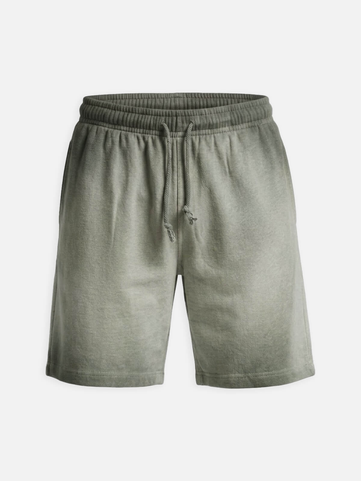 Men's Washed Gradient Drawstring Shorts Eleven Oasis