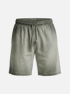 Men's Washed Gradient Drawstring Shorts Eleven Oasis