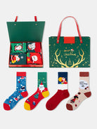 Christmas Socks Gift Set (4 Pairs) ElevenOasis