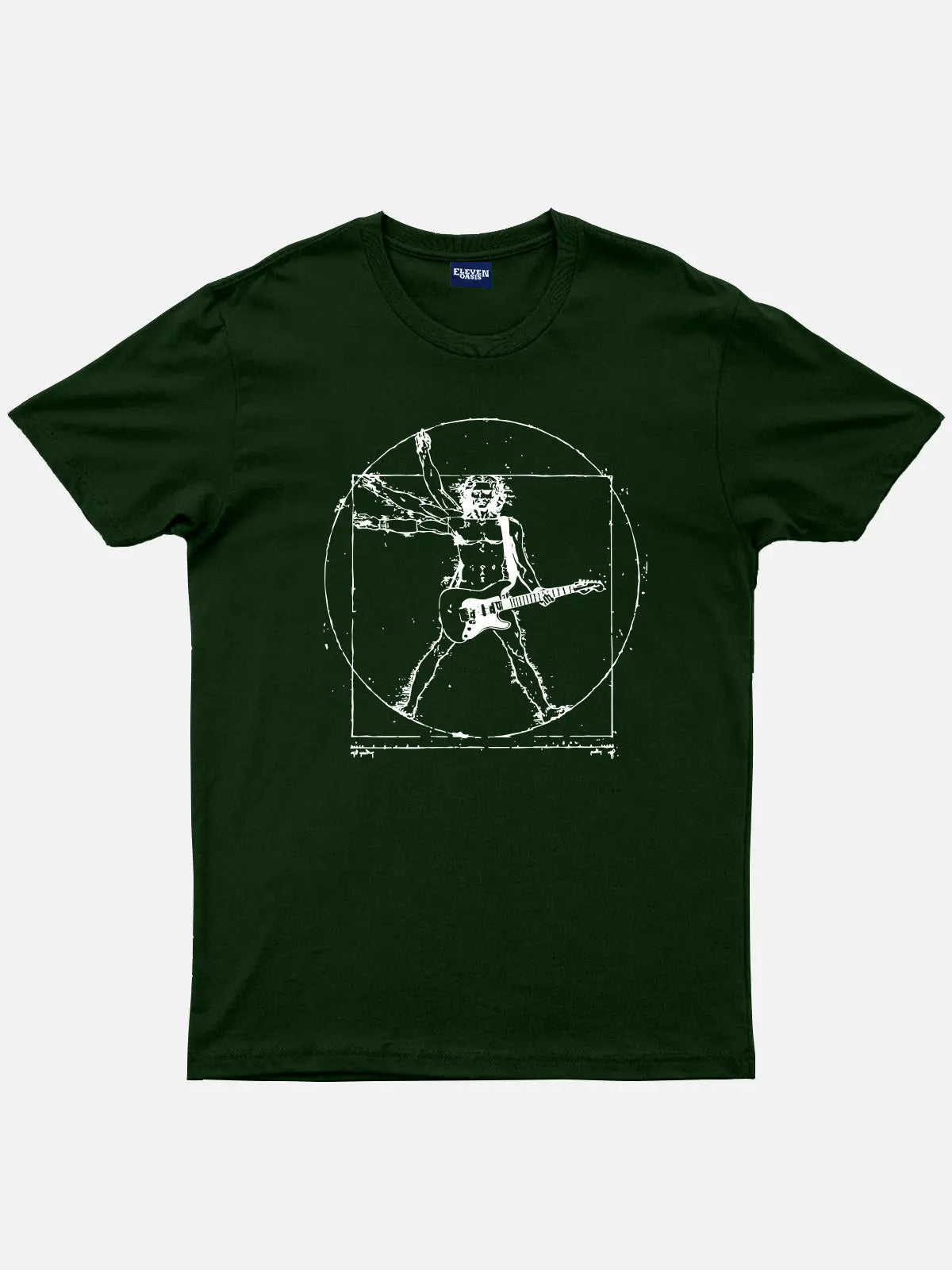Rock da Vinci Cotton Short Sleeve Shirt Eleven Oasis