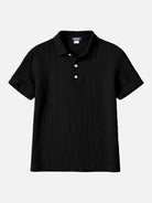 Men's Linen Blend Polo Shirt Eleven Oasis