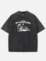 BBQ Pitmasters Sexy Wild Boar Acid Wash Cotton T-Shirt Eleven Oasis