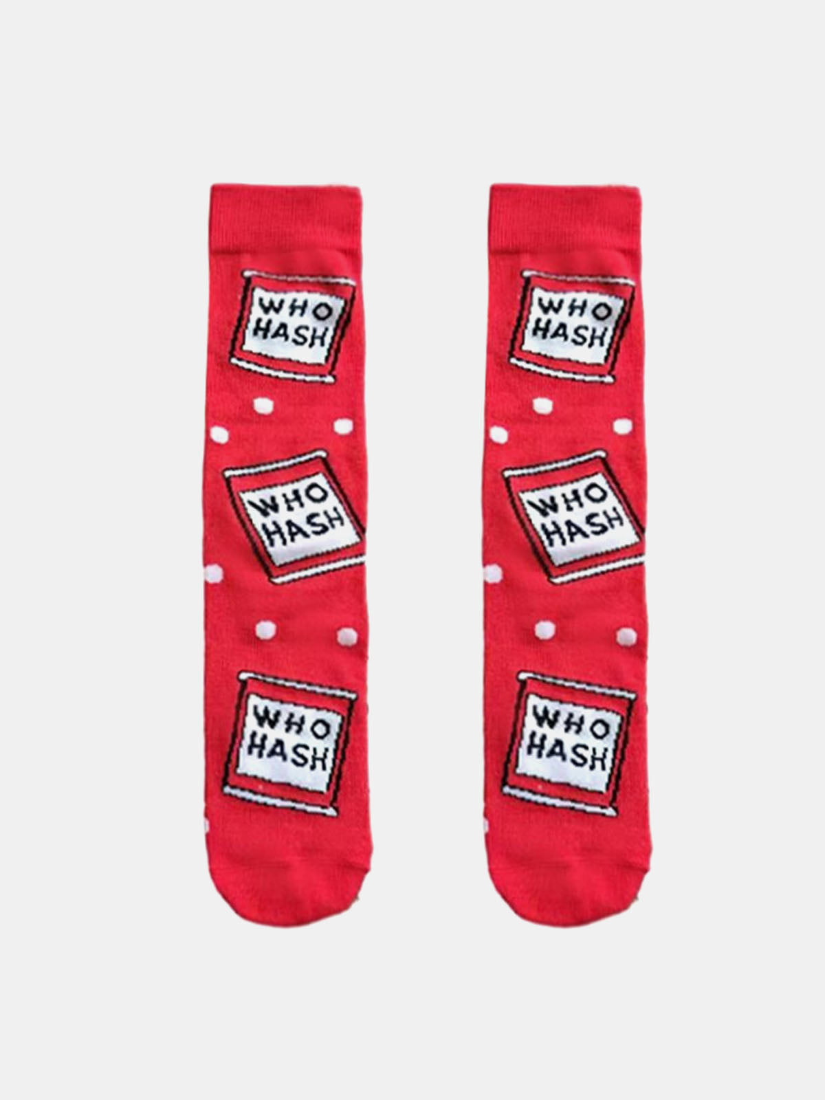 Grinch-Themed Christmas Novelty Socks Eleven Oasis