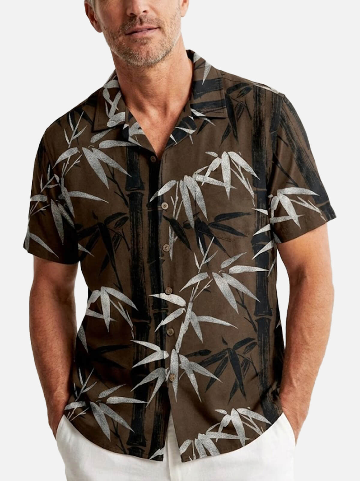 Men's Bamboo Grove Short Sleeve Shirt Eleven Oasis
