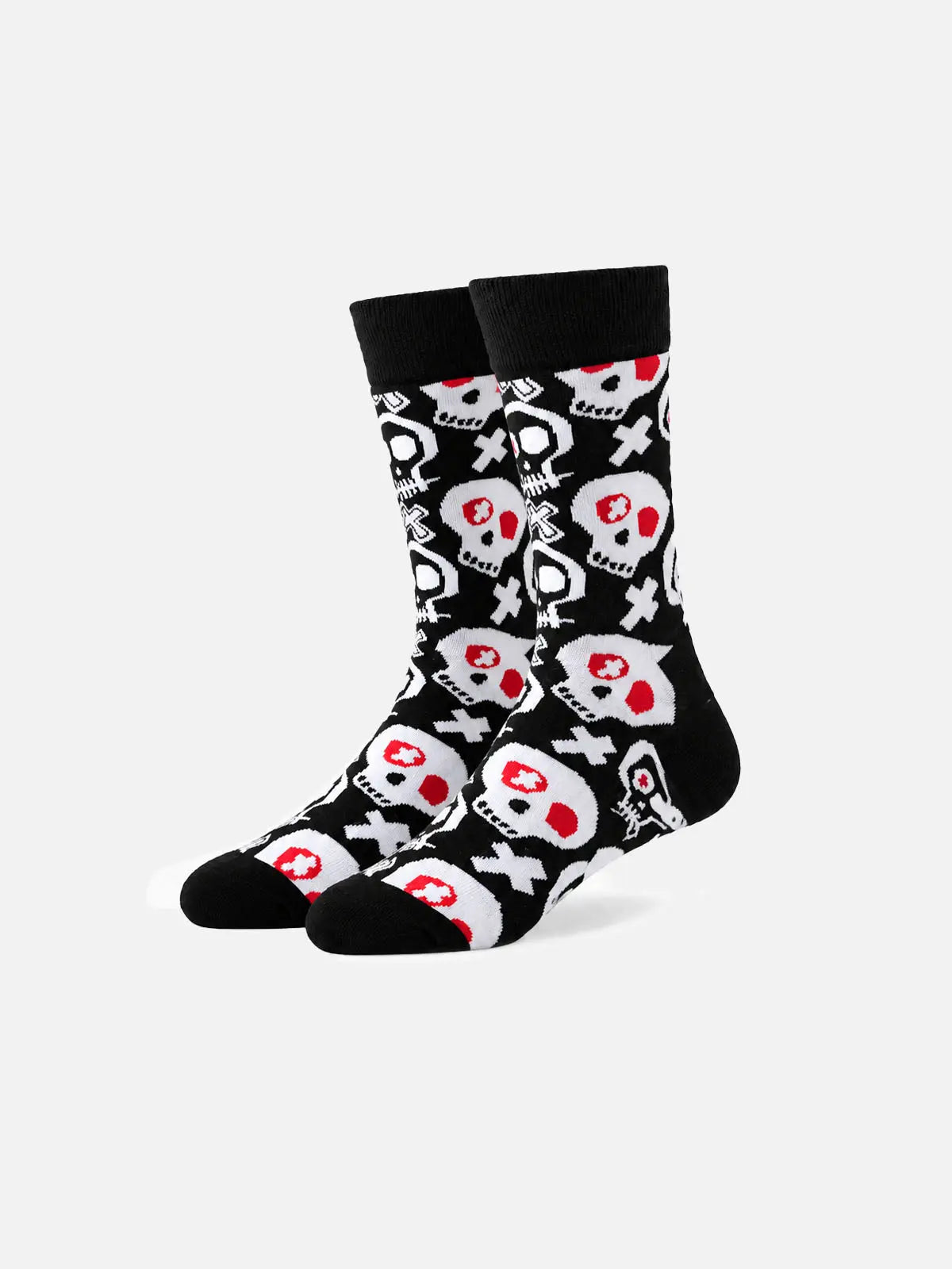 Men's Creepy Halloween Novelty Crew Socks