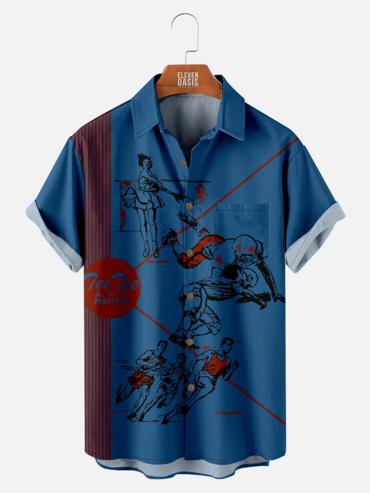 Men's Pee Chee Folder Front and Back Cover Nostalgia ShirtMens short sleeve shirts Big and tall Mens shirts Short sleeve shirts for men Mens 4xl shirts Casual short sleeve shirts